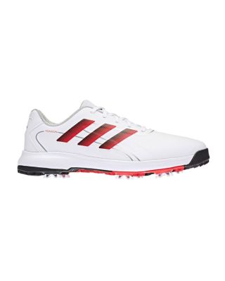 Adidas Men's Traxion Lite Max WD Spiked Golf Shoes - White