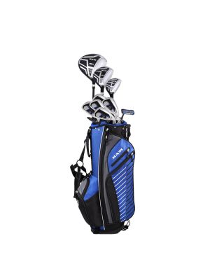 Ram Golf Men’s SDX Graphite Golf Set - Right Hand - Regular Flex - 10 Clubs + Bag
