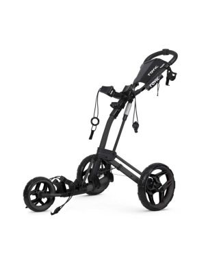 Rovic RV2L 3 Wheel Golf Trolley with white background