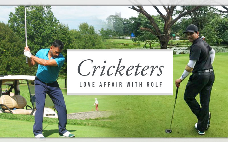 Cricketers' love affair with Golf