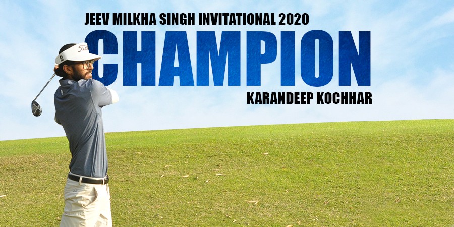 The man in form, Karandeep Kochhar claims yet another PGTI title on a Monday resulted event.