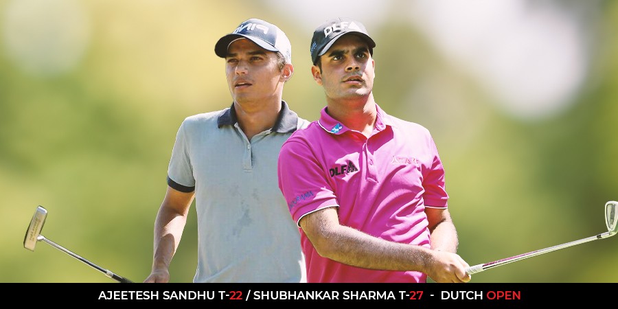Ajeetesh Sandhu finishes at tied-22nd spot, Shubhankar Sharma ends t-27th at Dutch Open